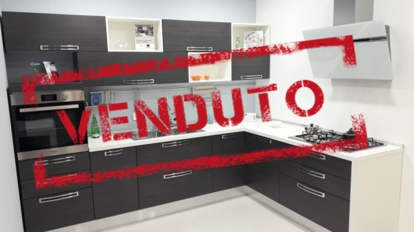 Cucina moderna ad angolo di qualità offerta outlet
